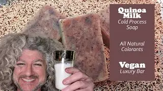 How to make Quinoa Milk Vegan Soap