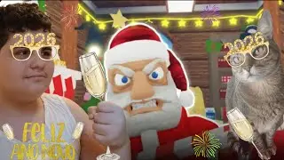 Estou Preso Na Prisão Do Papai Noel Malvado No Ano Novo No Roblox