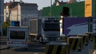 [#0483] RECKLESS Driver | This caravan DRIVES in the wrong way in Duisburg | ETS2 TruckersMP