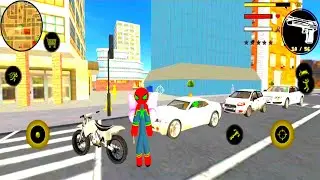 Amazing Spider Stickman Rope Hero Vice Town #3