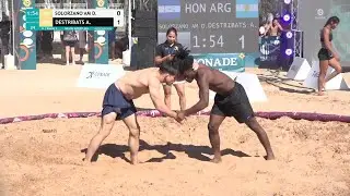 Donavan Arqueli SOLORZANO AMAYA (HON) vs. Agustin Alejandro DESTRIBATS (ARG) | 2025 Senior BW Pan-Am