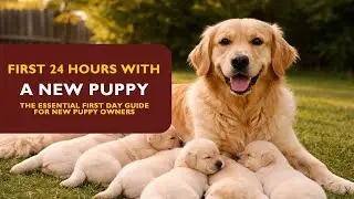 First 24 Hours with a New Puppy | Essential First Day Guide for New Puppy Owners