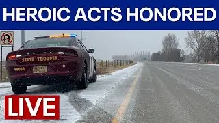 LIVE | Minnesota State Patrol to honor heroic acts, Annunciation shooting dispatchers