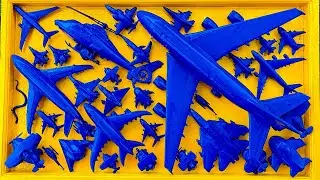 Colorful Aircraft⁉️Garuda Aircraft, B1-Bomber, Apache Helicopter, RC Plane Shukoi SU27, F6F Hellc4t