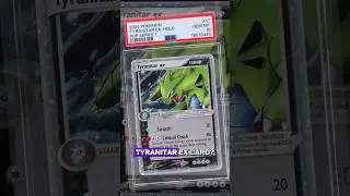 What's the story behind this Tyranitar ex card? #shorts #pokemoncards #pokemon #tyranitar #tcgcards