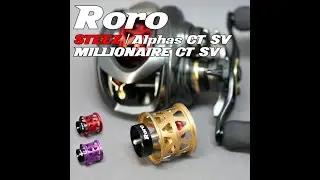 Roro Bait Microcast Spool DIY For DAIWA 2019 STEEZ /Alphas/Millionaire CT SV RX26