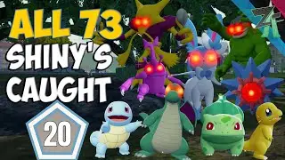 Как поймать всех 73 блестящих покемонов в Дикой зоне 20 &mdash; Полное руководство | Pok&eacute;mon Legends Z-A