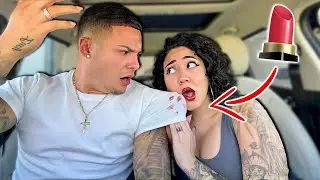 Wiping my MAKEUP on my Husbands WHITE Shirt!!