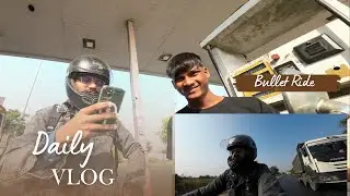 Bullet Ride | DJI Action Camera | Ankleshwar | Cha Vina Mane | Solo Ride | 