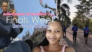 Finals Week VLOG || 1st Semester Exams || Uni Diaries