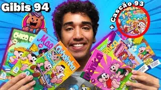 Gibis 94 da Turma da Mônica e gibi 93 do Cascão