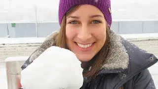 CUTE GIRL LOVES SNOW! (2.3.14 - Day 1740)