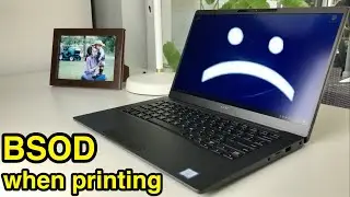 Blue Screen Of Death when printing - fixed!