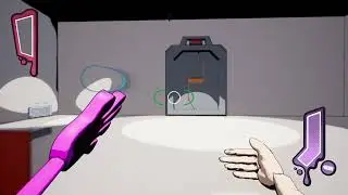 Eye tracking Playtest Footage with Tobii Ghost on Alpha Build of Goosthetic