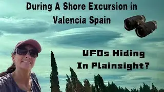 Valencia Spain UFO Sighting or Clouds? Rare Lenticular Clouds #ufoclouds #valencia #lenticular #ufo