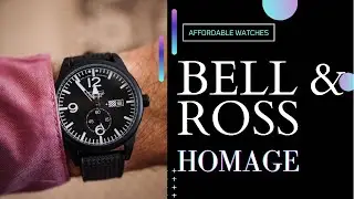 Bell & Ross Pilot Watch Alternative Techn&eacute; Harrier Microbrand - Affordable Homage Watches