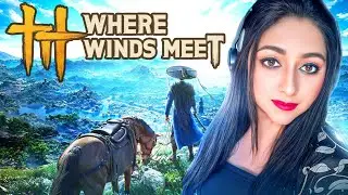 EXPLORING ANCIENT CHINA in WHERE WINDS MEET  | Hindi Gameplay Live | Girl Gamer Stream