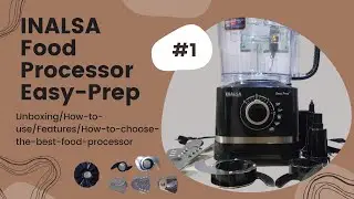Inalsa Food Processor-Unboxing,Demo,Review