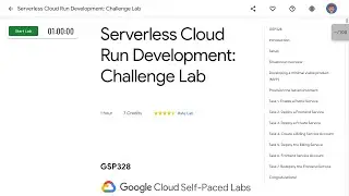 Serverless Cloud Run Development  Challenge Lab GSP328