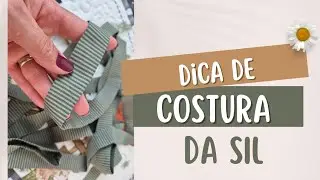 VI&Eacute;S com tecido  LISTRADO ( Como fazer uma emenda 