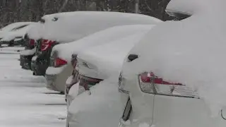 Unexpected Snow Storm Hits Portage County