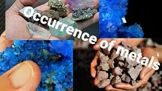 Occurrence of metals