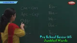 Jumbled Words | Spellings | Jumbled Words For Kids | Pre School Kindergarten