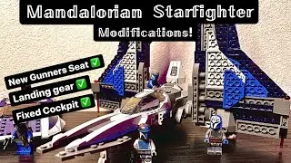 ЛЕГКИЕ модификации Мандалорского истребителя LEGO!