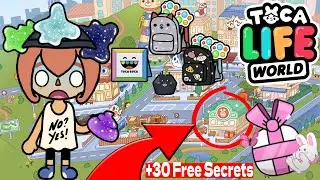 +30 БЕСПЛАТНЫХ СЕКРЕТОВ БОП СИТИ! TOCA BOCA FREE SECRETS 🤫😱 | TOCA LIFE WORLD 🌍