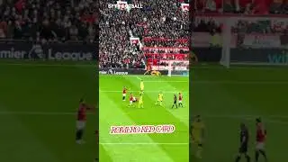 Romero Red Card After Hard Tackle Casemiro 👀 #casemiro #cristianromero #redcard #manchesterunited
