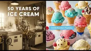 Inside a 50-Year-Old Korean Ice Cream Factory 🍦 | Making Ice Cream the Traditional Way