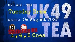 UK49s TEA | Math teacher tell you winning numbers of Aug 09