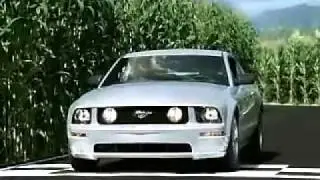 Ford Mustang Commercial with Steve McQueen