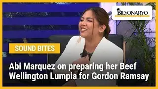 Abi Marquez on preparing her Beef Wellington Lumpia for Gordon Ramsay