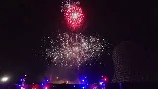 LAST SHOW OF 2024 - SUMMER NIGHTS FIREWORKS SPECTACULAR AT BUSH GARDENS TAMPA FLORIDA USA