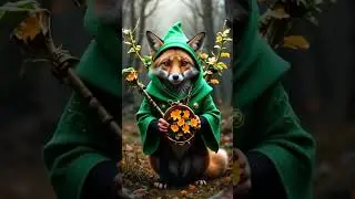 This Fox Transformed Into a Forest Elf 😱🧝&zwj;♂️ | #Shorts