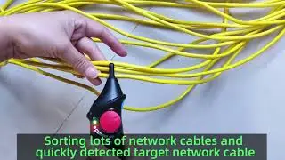 BSIDE. Network Cable Tracker Wire Tester FWT82/81 Professional RJ45/