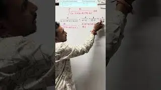 Integration by partial fraction x/(x-1)(x-2)(x-3)
