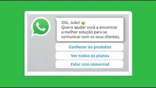 Chatbot com Bot&otilde;es WhatsApp