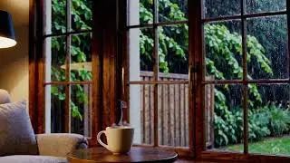 Rainy Evening | Cosmic cat Lo-Fi