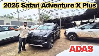 🔥2025 Safari Adventure X Plus Detailed Review ADAS Pack Desi Car World Safari Adventure plus review