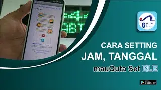 Cara Setting Jam dan Kalender - Aplikasi MAUQUTA BLE