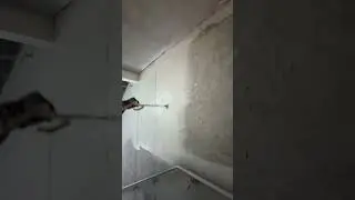Spraying concrete #spray #satisfying #trending #painting #asmr