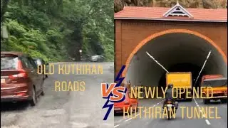 OLD KUTHIRAN MOUNTAIN ROAD VS NEW KUTHIRAN TUNNEL #Kuthiran tunnel#Kerala’s first road tunnel