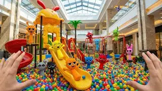 Can You Find All The Sprunki? Hidden in the Slide & Giant Ball Pit!