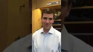 Eli Manning on Coughlin, Accorsi and Ring of Honor