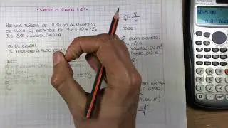 Gasto o Caudal FÁCIL paso a paso • Ejercicio #1