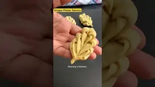 Unique Samosa design technique | #ramadan #samosa #new #iftaarspecial #youtubeshorts #shorts