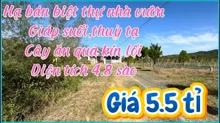 Biệt thự giáp suối, có thuỷ tạ🔝hạ bán trước tết xoay tiền ngân hàng🔝sẵn cây ăn quả trên đất🔝siêu đẹp