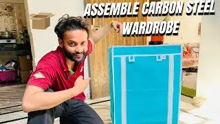 How To Assemble Carbon Steel Collapsible Wardrobe